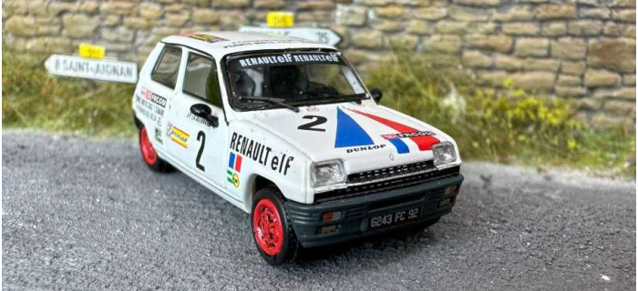CB-164 - Renault R5 ALPINE Turbo Coupe 1978 - SPORT JP.Lajournade - REE Modeles
