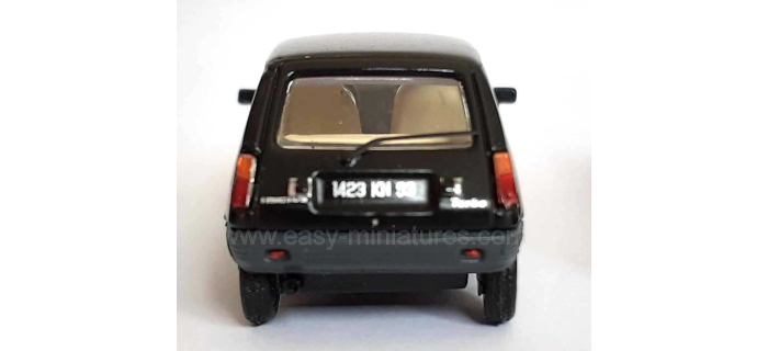 CB-165 - Renault R5 ALPINE Turbo 1981, noire - REE Modeles