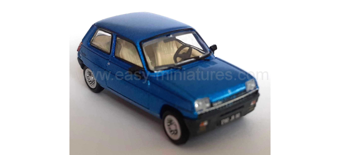 CB-166 - Renault R5 ALPINE Turbo 1981, bleue - REE Modeles