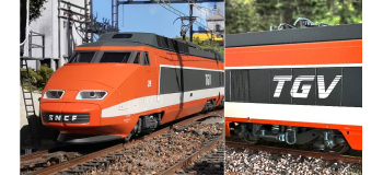 TGV-001 - TGV PSE Coffret 5 éléments, Analogique - REE Modeles