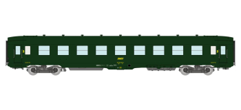 VB-406 - Voiture DEV AO B9c9 Vert 301, logo encadré - REE Modeles