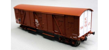 WB-781 - Wagon TP couvert 4 portes, SNCF MT - REE Modeles