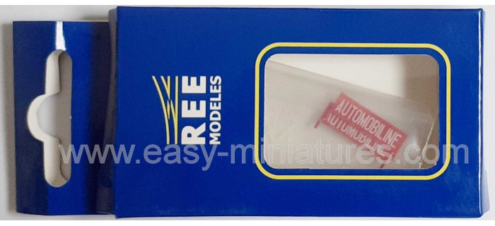 XB-532 - Plaque Publicité AZUR pour wagon citerne (x2) - REE Modeles