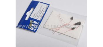 XB-544 - Lanterne SNCF pour machine vapeur avec Leds fonctionnelles précablées (x4) - REE Modeles