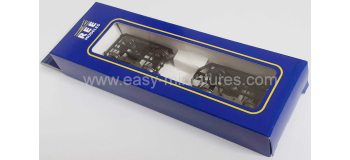 XB-111-CD-01 - Set de 2 Bogies Y 16 B2, 4 Boites SKF - Noir - REE Modeles