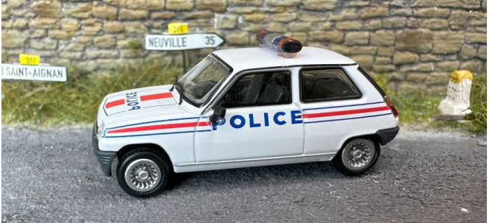 CB-167 - Renault R5 ALPINE Turbo 1981, Police - REE Modeles