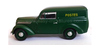 CB-168 - Voiture Renault JUVAQUATRE Fourgon tôlé LA POSTE Vert - REE Modeles