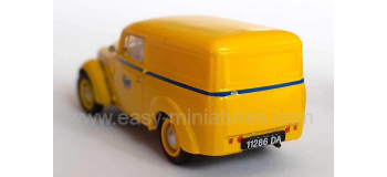 CB-169 - Voiture Renault JUVAQUATRE Fourgon tôlé LA POSTE Jaune - REE Modeles