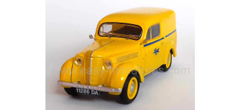 CB-169 - Voiture Renault JUVAQUATRE Fourgon tôlé LA POSTE Jaune - REE Modeles