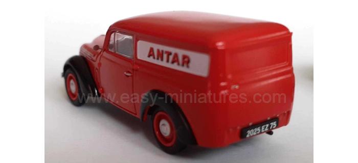 CB-173 - Voiture Renault JUVAQUATRE Fourgon tôlé ANTAR - REE Modeles