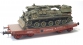 WBA-012 - Wagon Porte-char Rlmmp + Char AMX 30B Dépanneur - 1DB 6ème Dragons 3ème Esc - REE Modeles