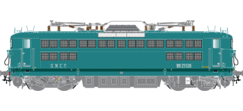 Modélisme ferroviaire : R37-HO41042 - Locomotive électrique BB25526 - Dépôt : Montrouge - Epoque 3