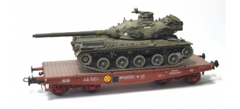WBA-023 - Wagon Porte-char Rlmmp + Char AMX 30B 