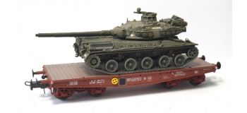 WBA-025 - Wagon Porte-char Rlmmp + Char AMX 30B 