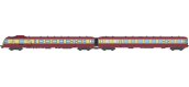 NW-163 - Autorail diesel RGP 1  SNCF X-2779 + Remorque XR-7779 LYON-VAISE - REE Modeles