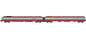 NW-163 - Autorail diesel RGP 1 SNCF X-2779 + Remorque XR-7779 LYON-VAISE - REE Modeles