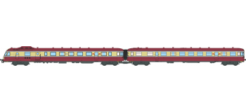 NW-163 - Autorail diesel RGP 1  SNCF X-2779 + Remorque XR-7779 LYON-VAISE - REE Modeles