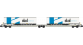 NW-180 - Wagon Porte-Remorque double, EKOL Logistic - REE Modeles
