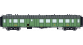 VB-278 - Voiture OCEM RA PLM Ep II,  3ème classe / fourgon - REE Modeles