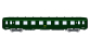 VB-397 - Voiture voyageur DEV AO Courte, B8 ex-A8 U53 vert 302, SNCF - REE Modeles