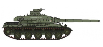 Modélisme ferroviaire : REE AB-020 - Char AMX 30B - 1DB Char du Chef de Corps 