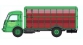 Train électrique :  REE CB-031 - Panhard Movic Bétaillère bicolore Vert et Marron