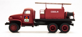 Modélisme ferroviaire : REE CB-080 - Véhicule feux de forêt GMC Pompiers Cabine tôlée 