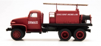 Modélisme ferroviaire : REE CB-081 - Véhicule feux de forêt GMC Pompiers Cabine tôlée 