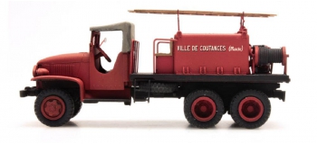 Modélisme ferroviaire : REE CB-083 - Véhicule feux de forêt GMC Pompiers Cabine tôlée 