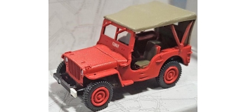 Modélisme ferroviaire : REE CB-088 - Jeep feux de forêt C.C.F.L. de la ville de Fumay