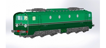 REE CM-004 - Coffret locomotive électrique CC7107 et 3 voitures DEV U46 C10 
