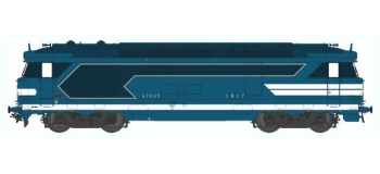 Train électrique : REE MB-023S - Locomotive diesel BB 67000 Ep.IV-V DCC, Sonorisée, Echappement fumée