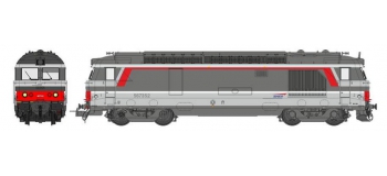 Modélisme ferroviaire : REE MB-028S - Locomotive diesel BB 67318  Ep.V DCC, Sonorisée, Echappement fumée