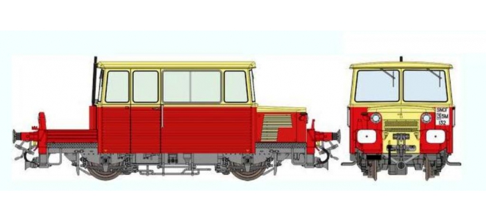  REE MB-033S - DRAISINE DU65 Ep.III-IV, DCC, sonorisée