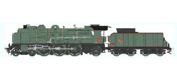 Train électrique : REE Modeles MB-037 - Locomotive à vapeur 5-231 D 71 SNCF LAROCHE, Ep.III, Analogique