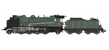 Modélisme ferroviaire : REE Modeles MB - 053S - Locomotive Vapeur 141 ex PLM, dépôt d' ANNEMASSE, DCC Sonorisé