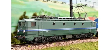 Modélisme ferroviaire :  REE MB-060S - Locomotive électrique CC-7104 Jupe échancrée Sud-Ouest Ep.III dépôt de PARIS SO, DCC, SON