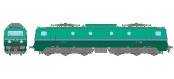  REE MB-060 - Locomotive électrique CC-7104 Jupe échancrée Sud-Ouest Ep.III dépôt de PARIS SO