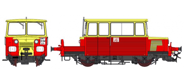 Modélisme ferroviaire : REE MB-073 - DRAISINE DU65 Ep.III-IV, Analogique 