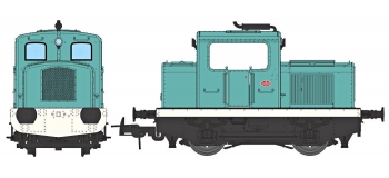 Modélisme ferroviaire :  REE MB-092S - Locotracteur Moyse 32 TDE Ep.IV - V, DCC Sound