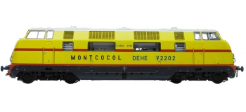 Train électrique : REE MBE-004 - Locomotive diesel V2202 ex-DB 220 075-6 MONTCOCOL DCC SON 
