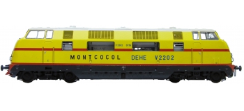 Train électrique : REE MBE-004 - Locomotive diesel V2202 ex-DB 220 075-6 MONTCOCOL DCC SON 