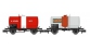 Modélisme ferroviaire : REE NW-043 : Set de 2 wagons Citernes Soudée OCEM 29 Ep.III 
