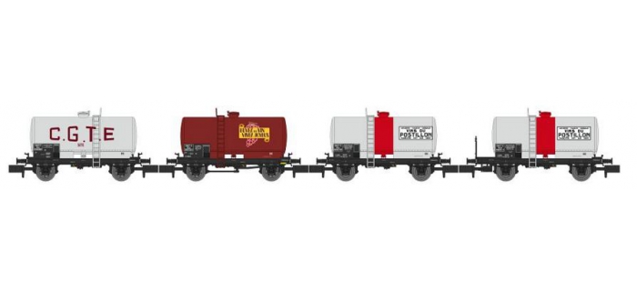 Coffret REE MODÈLES NW-007 – 2 Citernes Soudées OCEM 29 Ép.III, échelle N, SIMOTRA