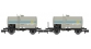 Modélisme ferroviaire : REE NW-047 : Set de 2 wagons Citernes Soudée OCEM 29 Ep.IV-V