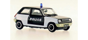 REE Modeles CB144 MINIATURES Voiture Renault R5 TL 1972 POLICE
