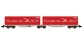 Modélisme ferroviaire : REE NW-100 - Wagon Port-Container double Ep.V-VI 