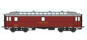 Train électrique : REE VB-046 - Voiture POSTALE OCEM 16 m Ambulant Ep.III B 