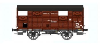 Train électrique :  REE WB-300 - Wagon COUVERT 20T PLM Ep.II - PLM 
