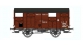 Train électrique :  REE WB-300 - Wagon COUVERT 20T PLM Ep.II - PLM 